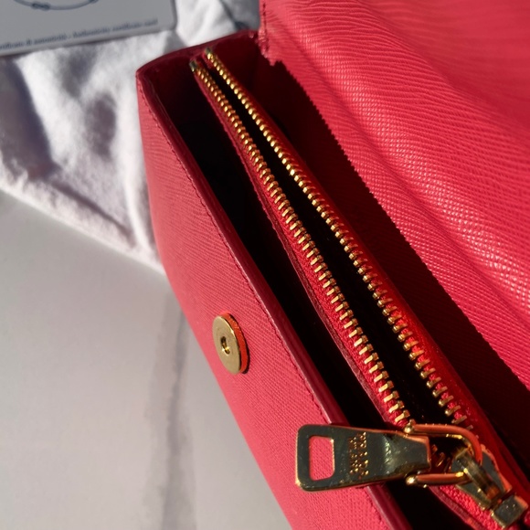 Prada | Mini Saffiano Clutch - Picture 7 of 8